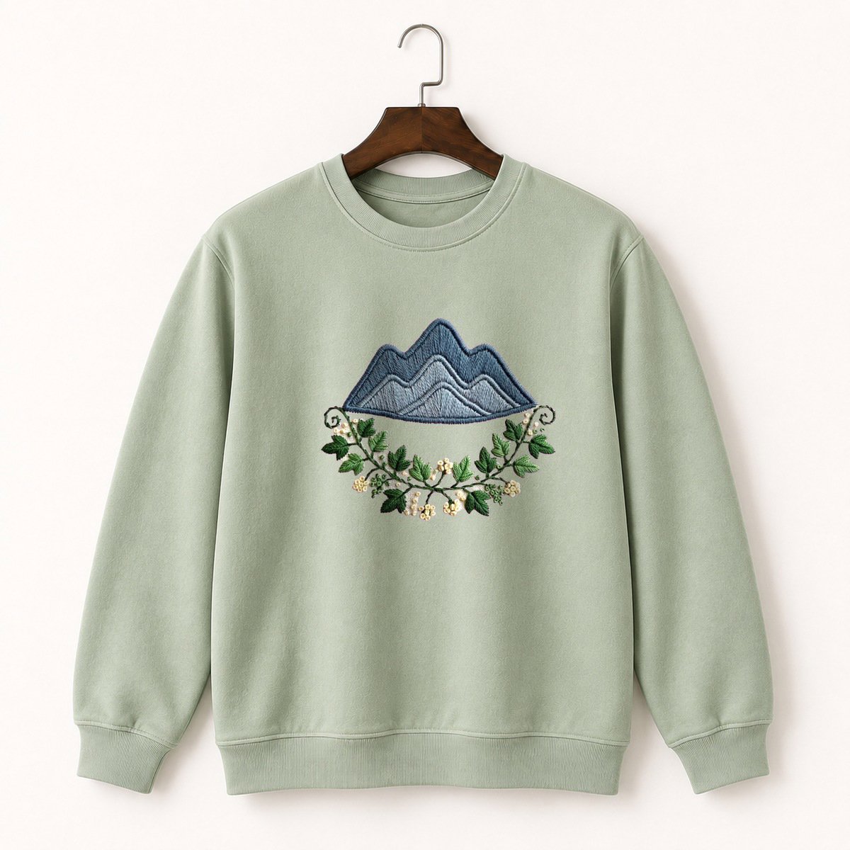 Adirondack Mountains Crewneck Sweatshirt 2