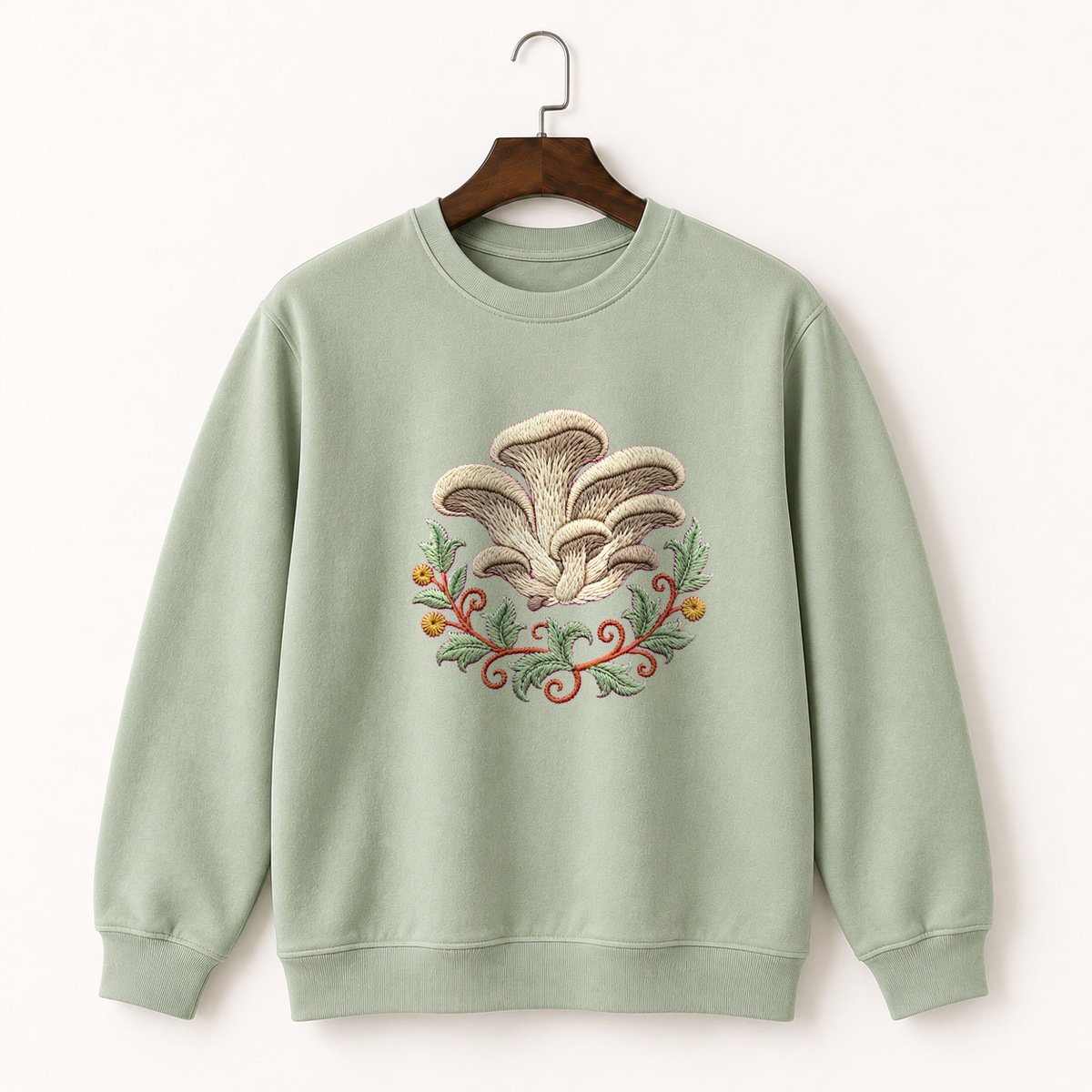 Oyster Mushroom Crewneck Sweatshirt 2