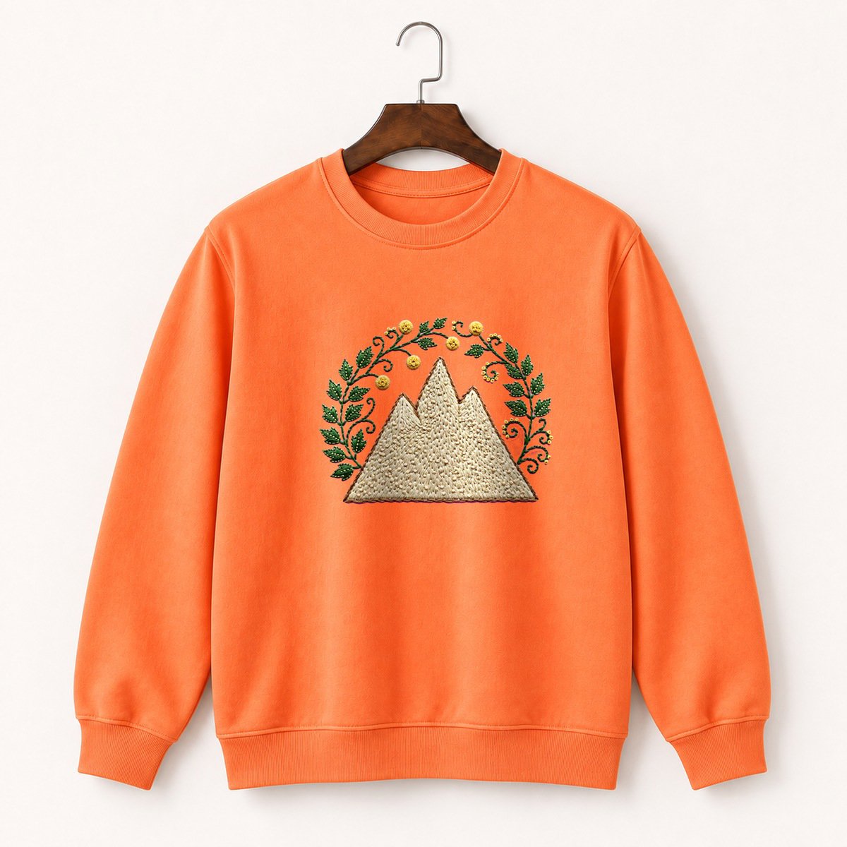 Grand Teton Mountain Crewneck Sweatshirt 3