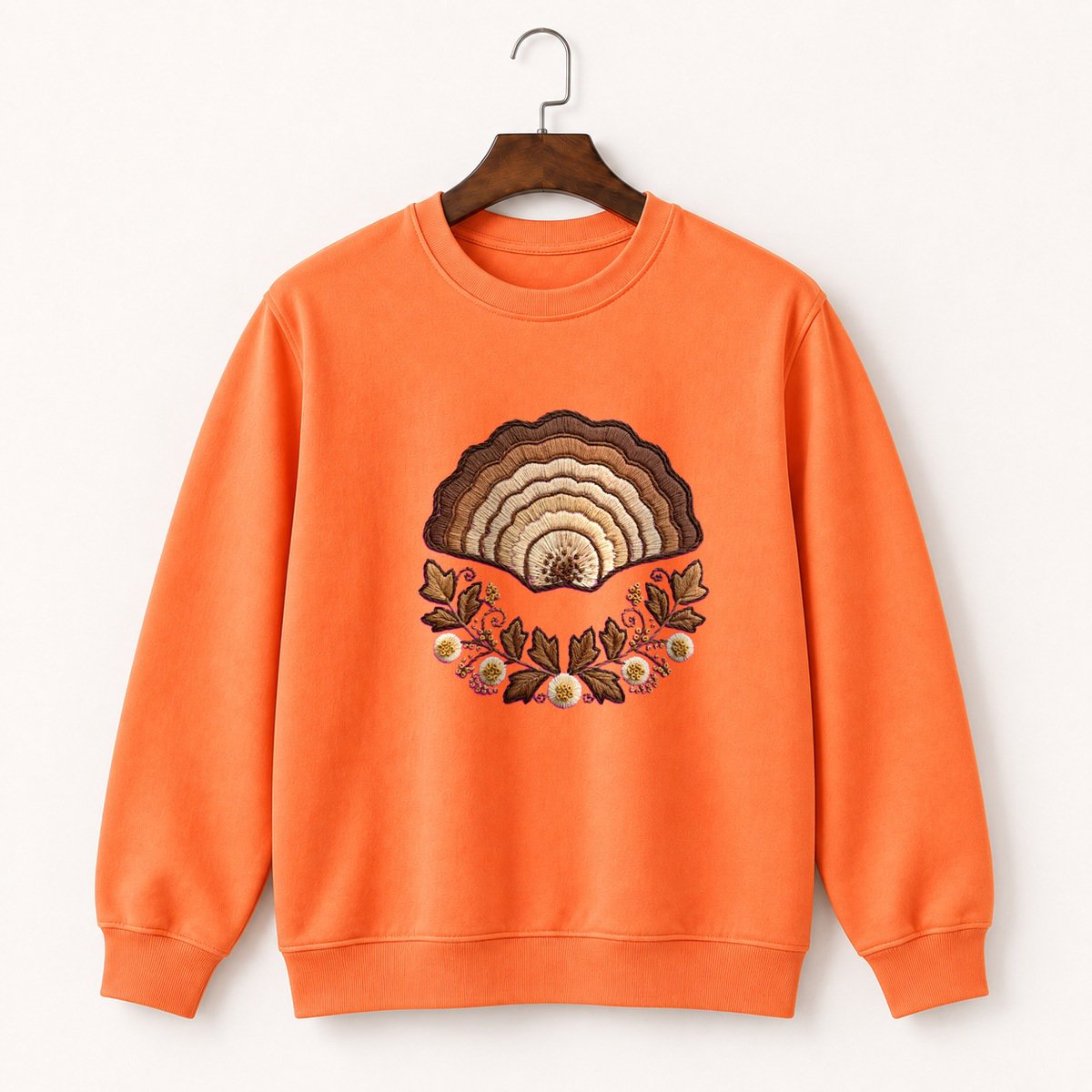 Turkey Tail Mushroom Crewneck Sweatshirt 3