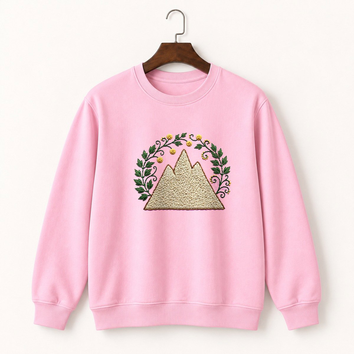 Grand Teton Mountain Crewneck Sweatshirt 4