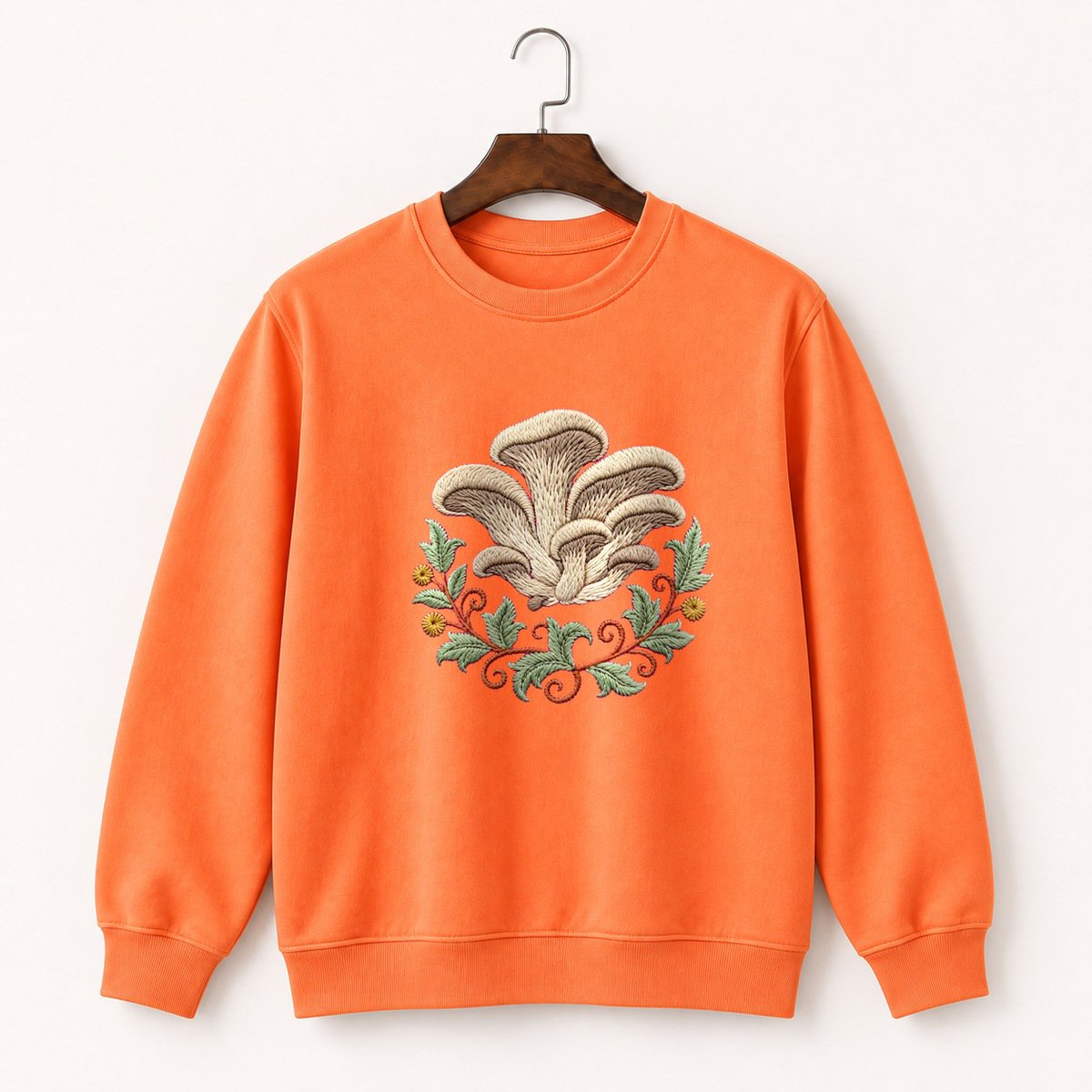 Oyster Mushroom Crewneck Sweatshirt 3
