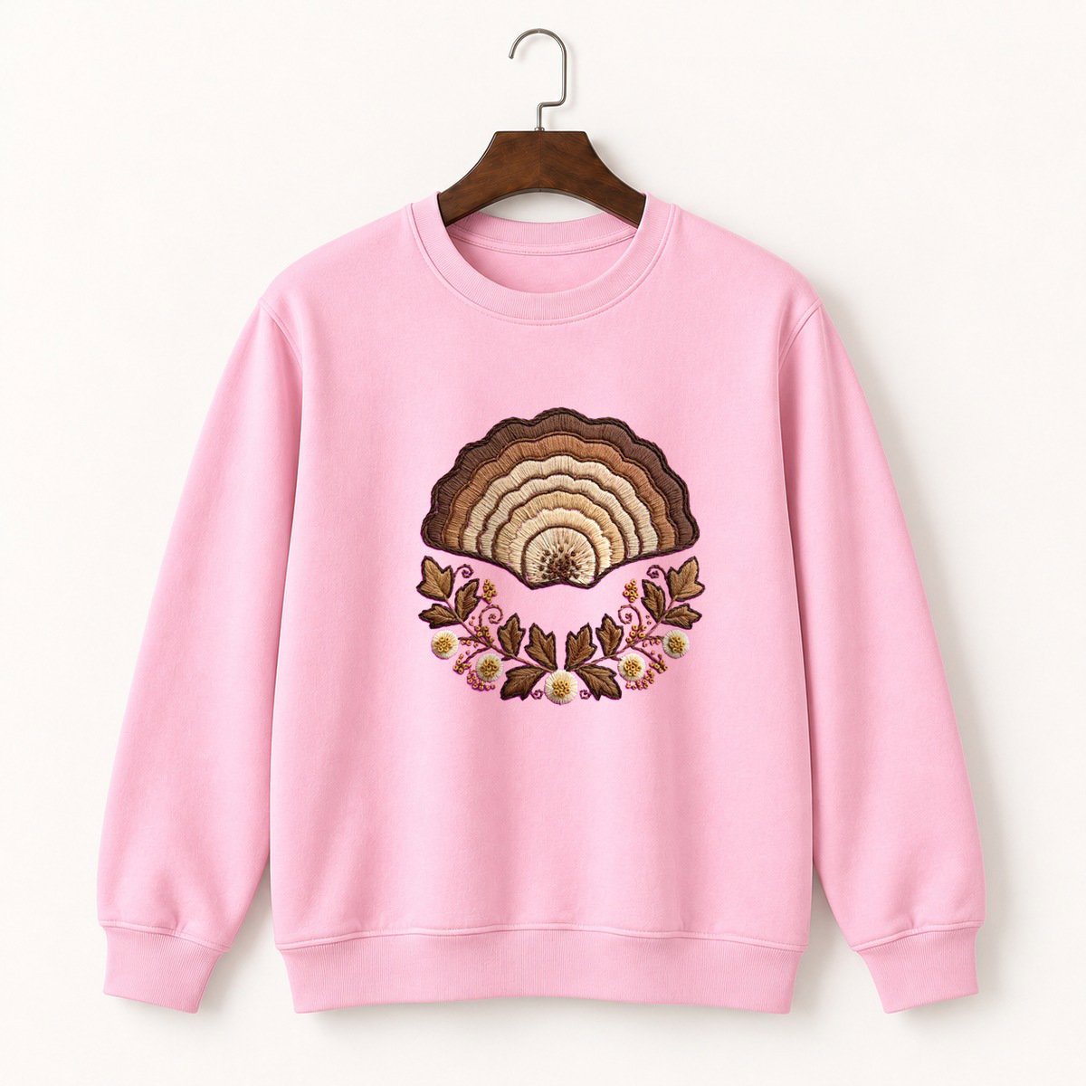Turkey Tail Mushroom Crewneck Sweatshirt 4