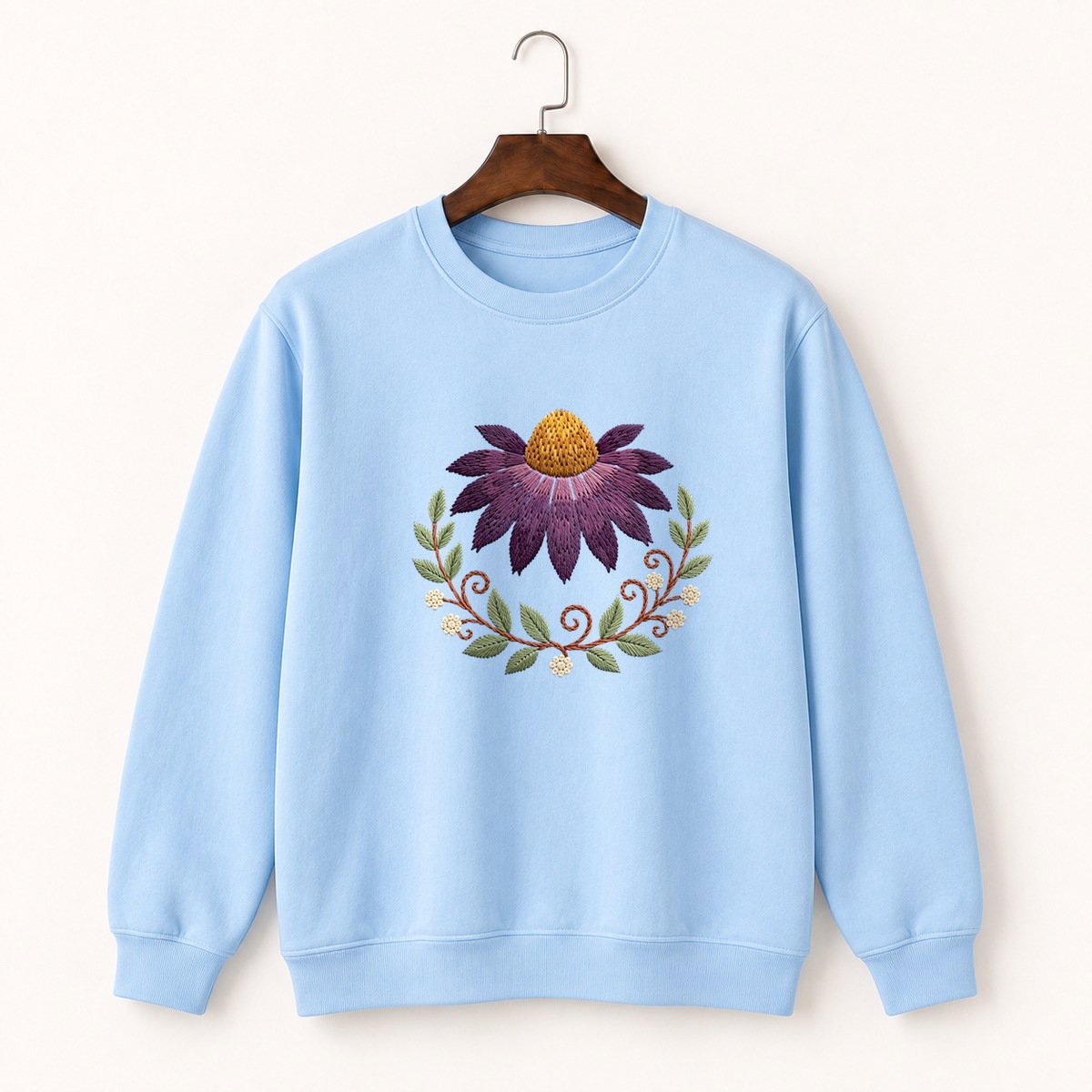 Coneflower Crewneck Sweatshirt 1