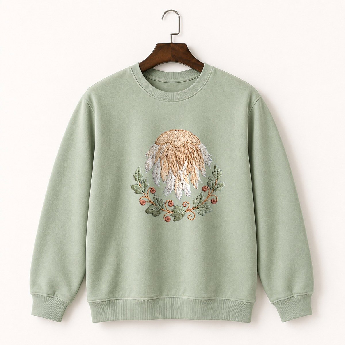Lion's Mane Mushroom Crewneck Sweatshirt 2