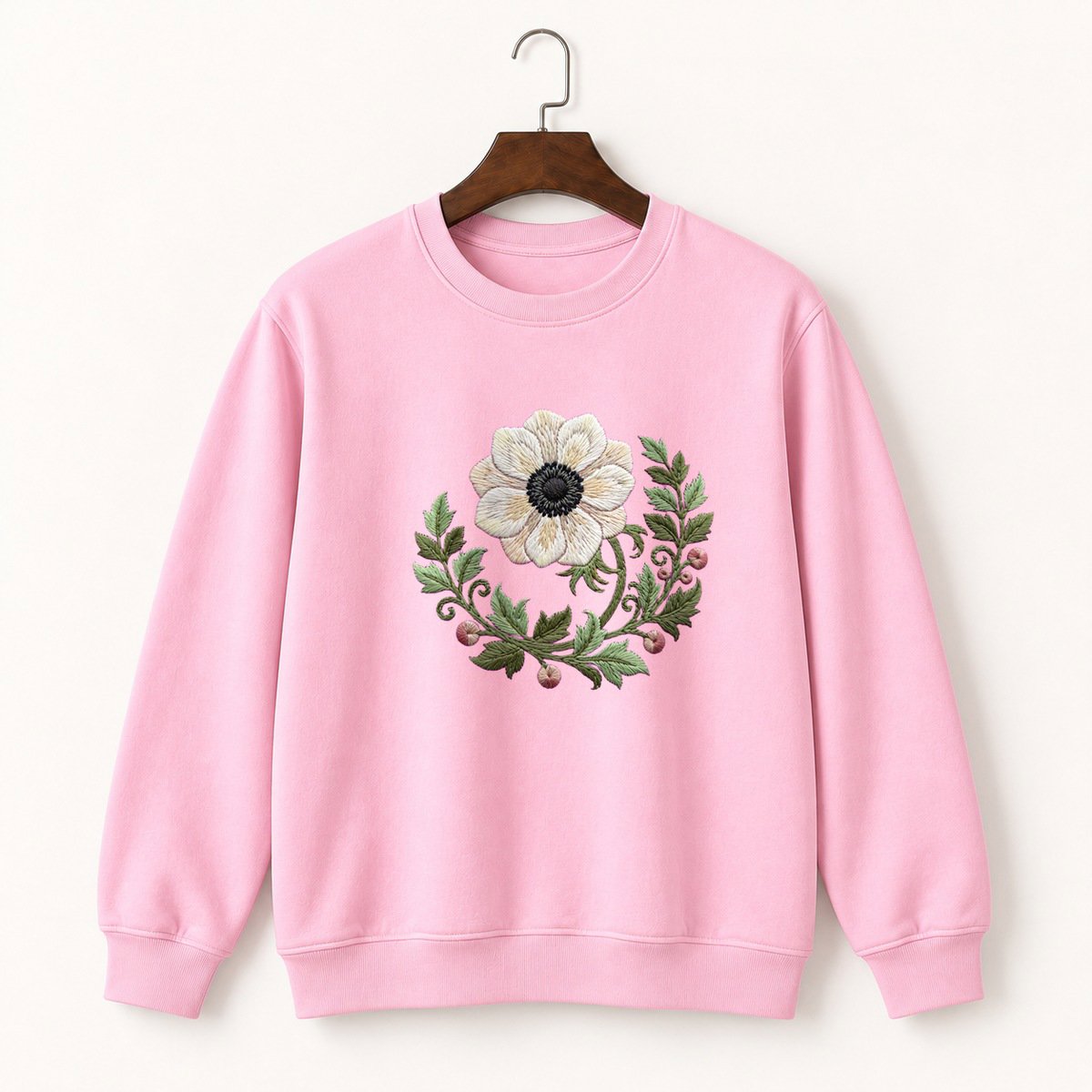 Anemone Flower Crewneck Sweatshirt 4