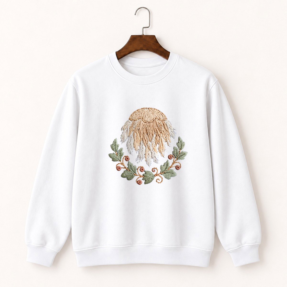 Lion's Mane Mushroom Crewneck Sweatshirt 5