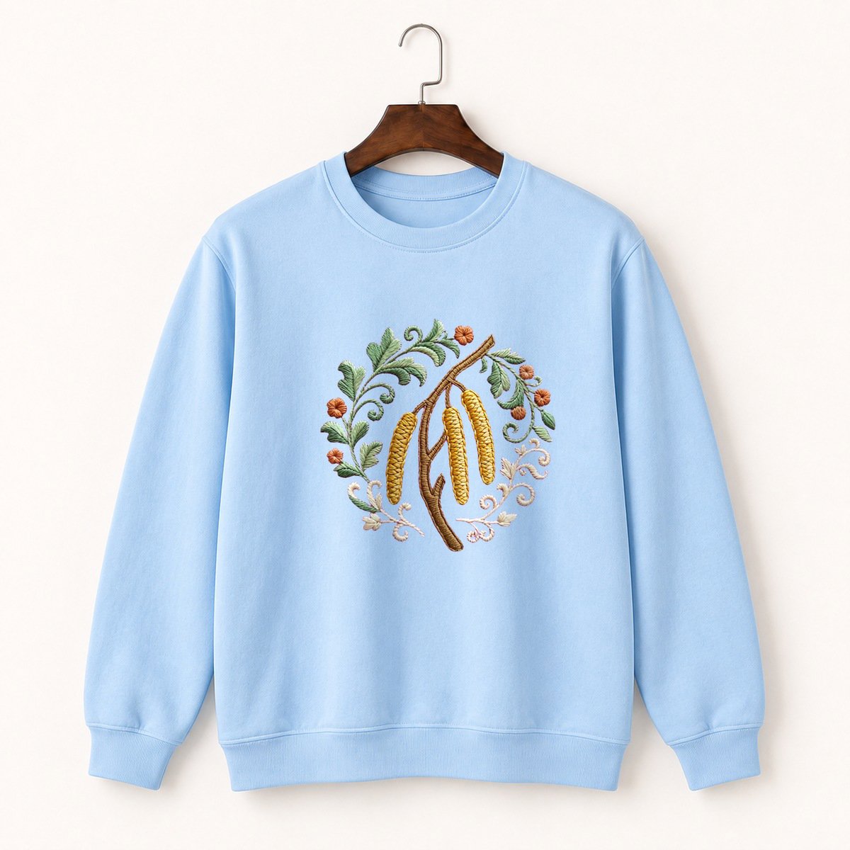 Birch Catkin Crewneck Sweatshirt 1