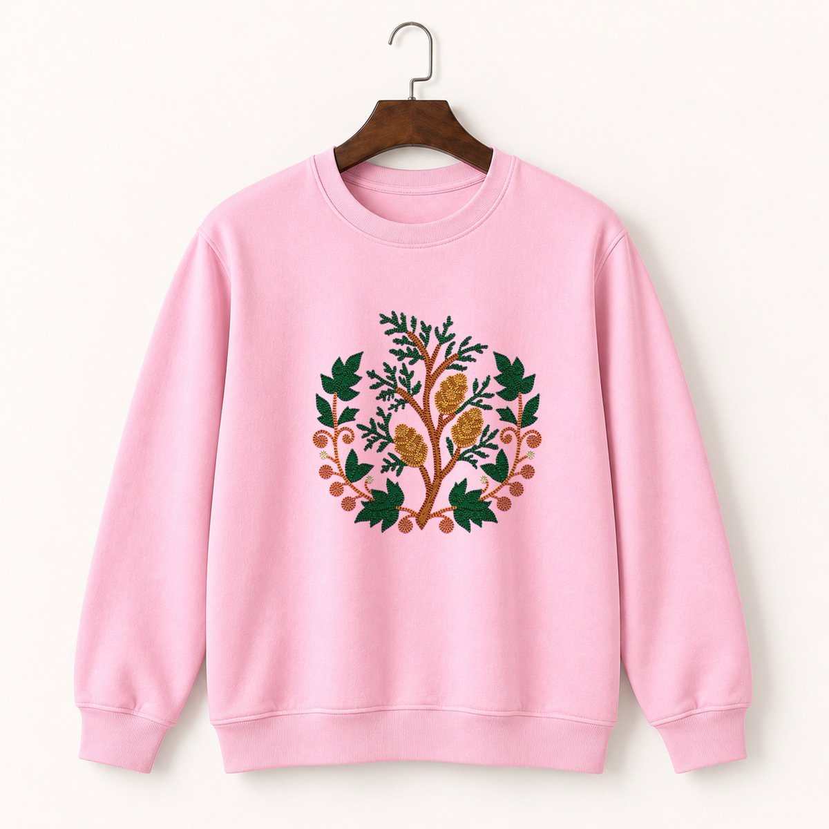 Cedar Branch Crewneck Sweatshirt 4