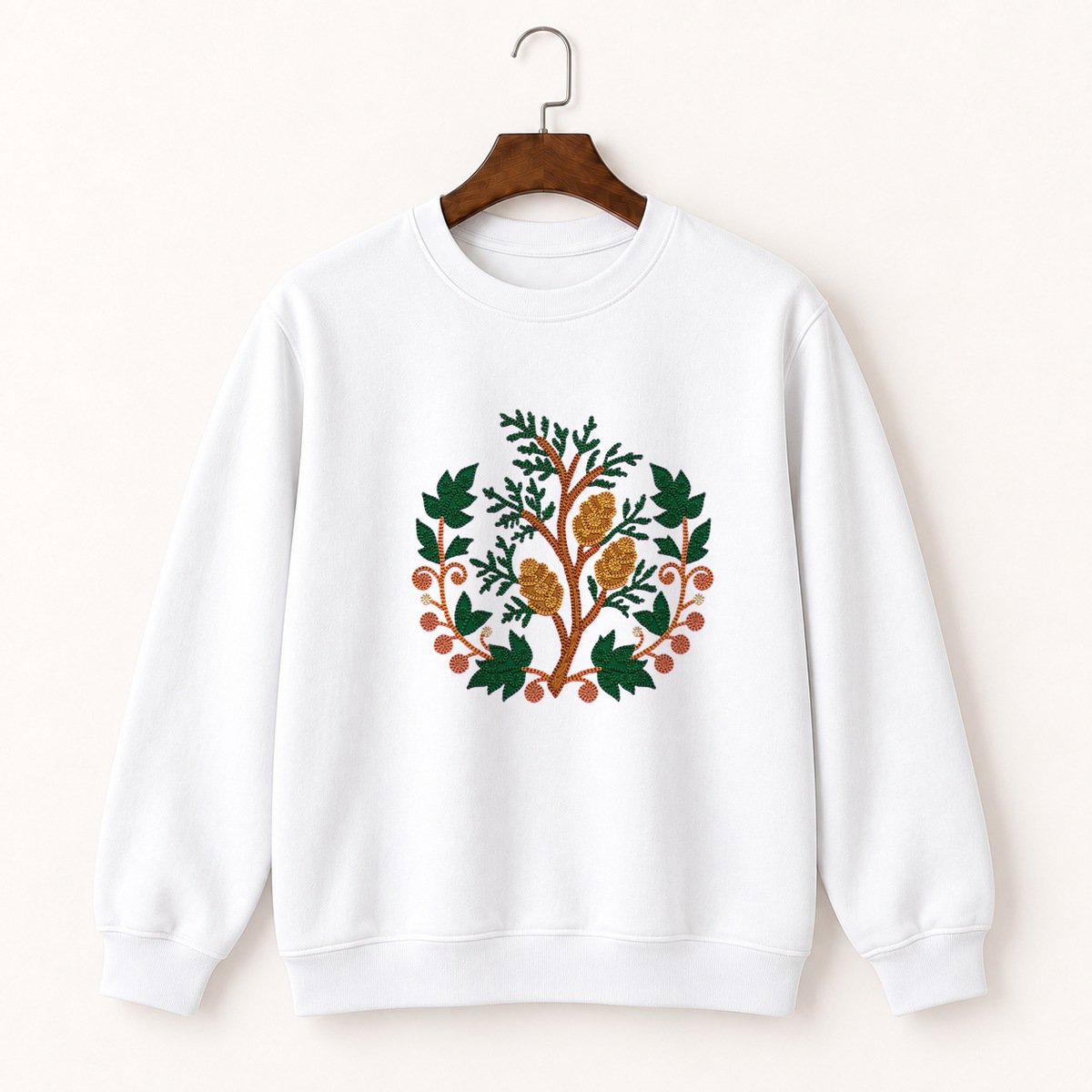 Cedar Branch Crewneck Sweatshirt 5