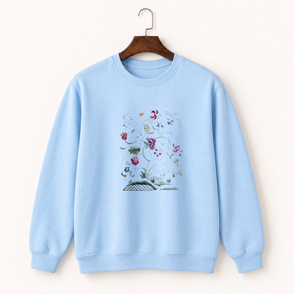 Redwood Sprig Crewneck Sweatshirt 1
