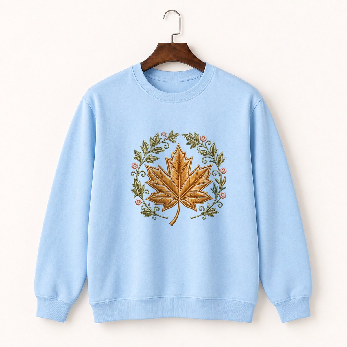 Maple Leaf Crewneck Sweatshirt 1