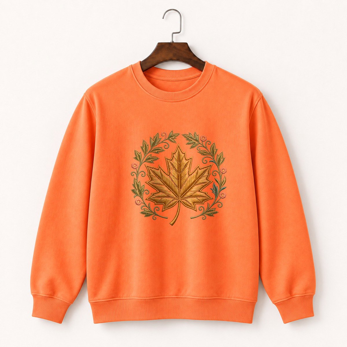 Maple Leaf Crewneck Sweatshirt 3