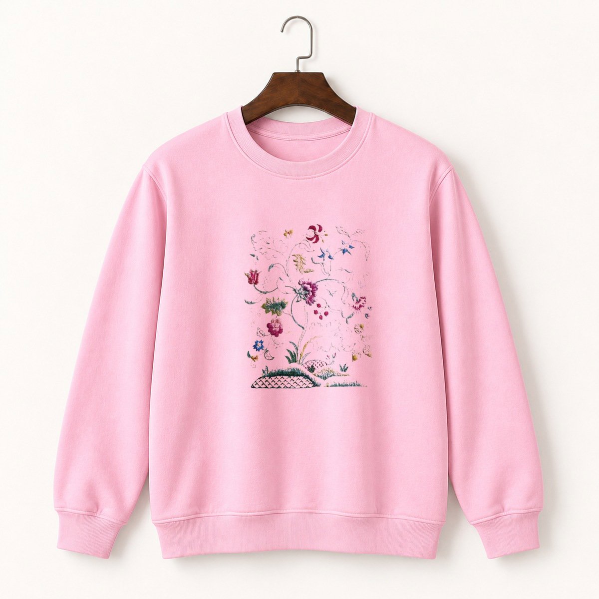 Redwood Sprig Crewneck Sweatshirt 4