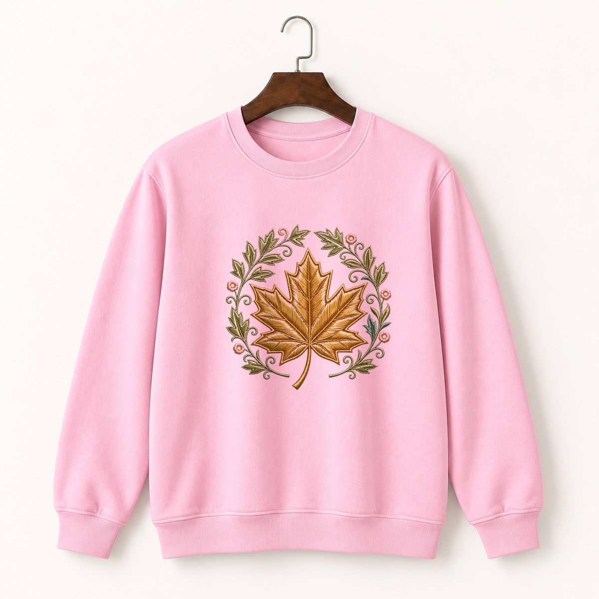 Maple Leaf Crewneck Sweatshirt 4