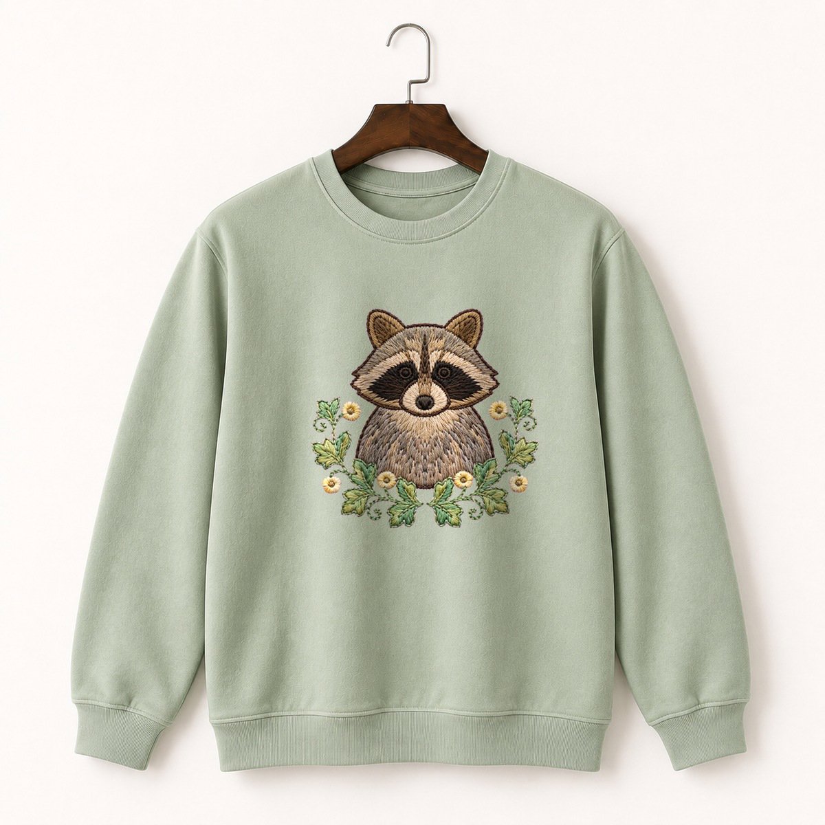 Raccoon Crewneck Sweatshirt 2