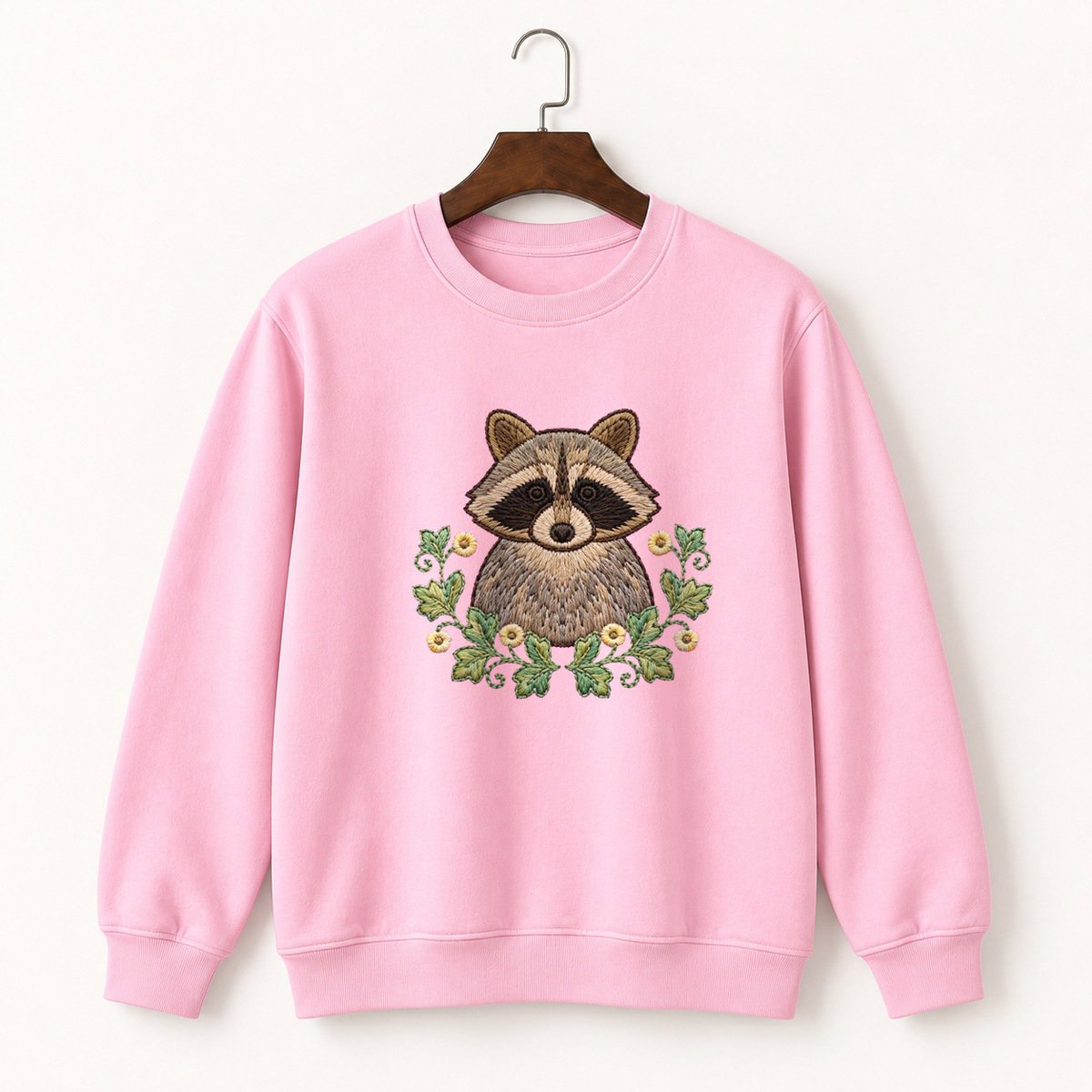 Raccoon Crewneck Sweatshirt 4