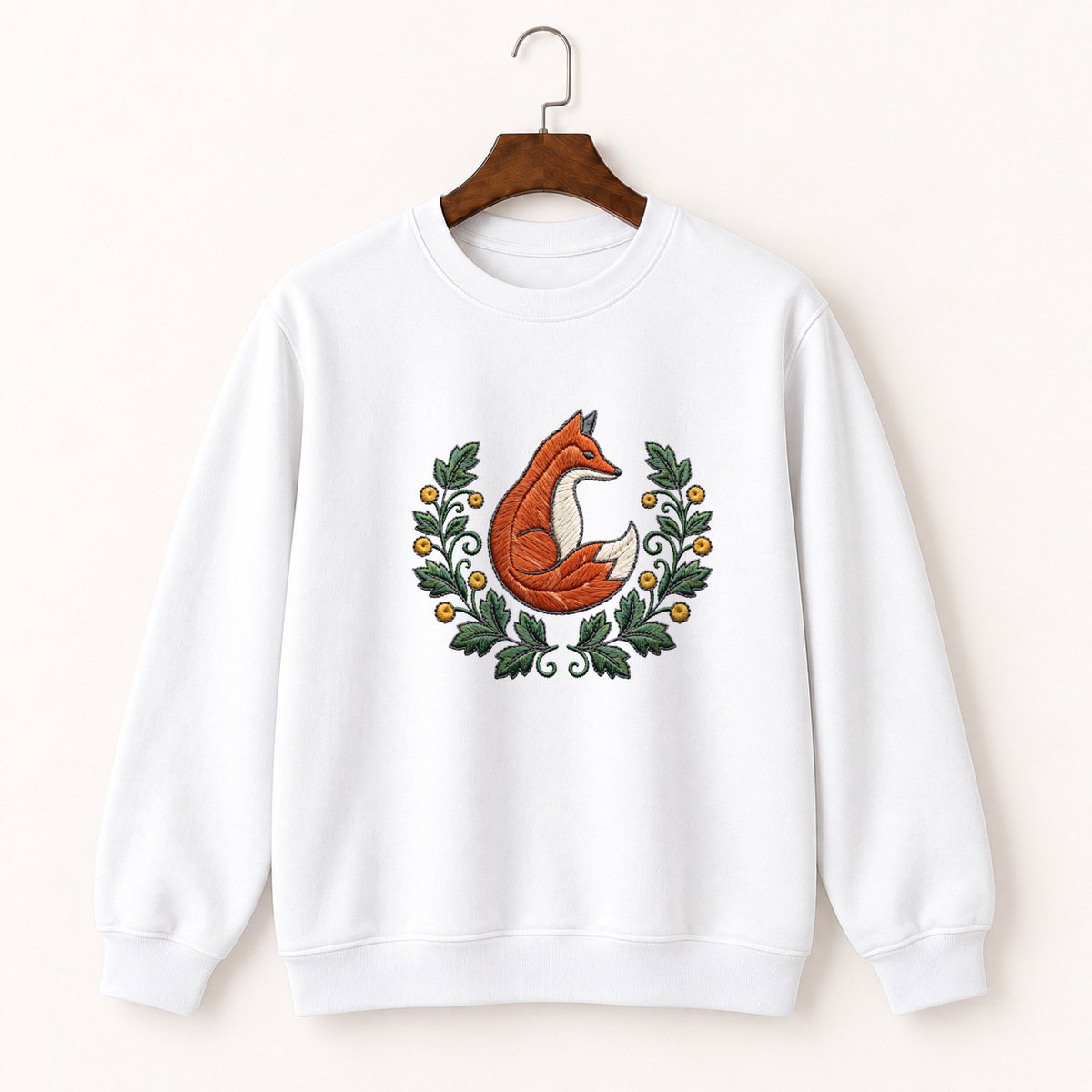 Fox Crewneck Sweatshirt 5