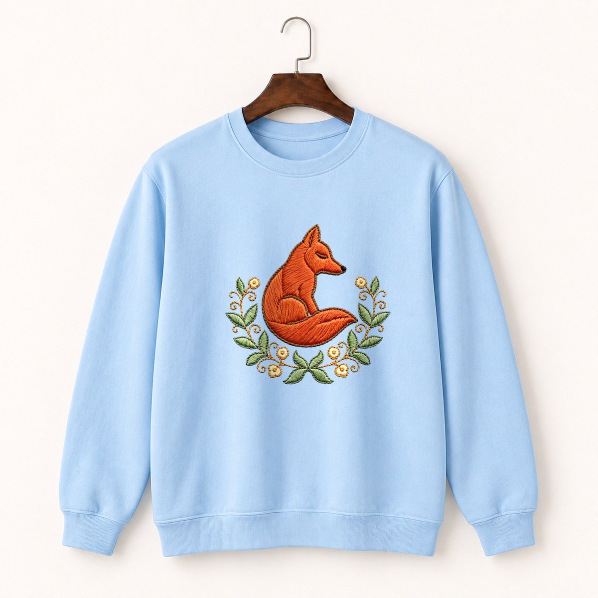 Red Fox Crewneck Sweatshirt 1