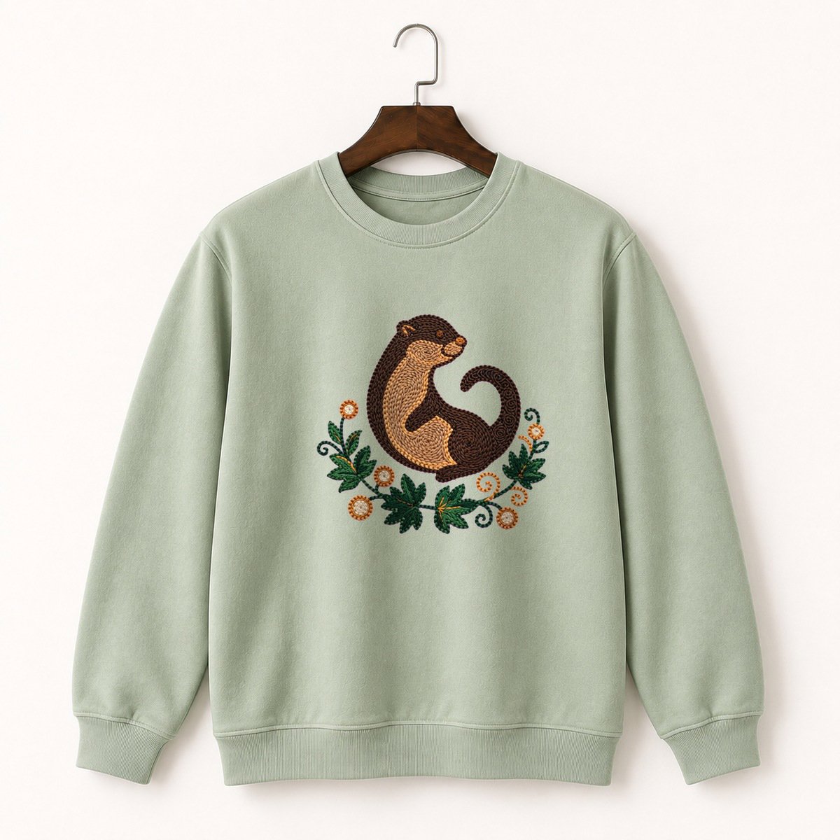 River Otter Crewneck Sweatshirt 2