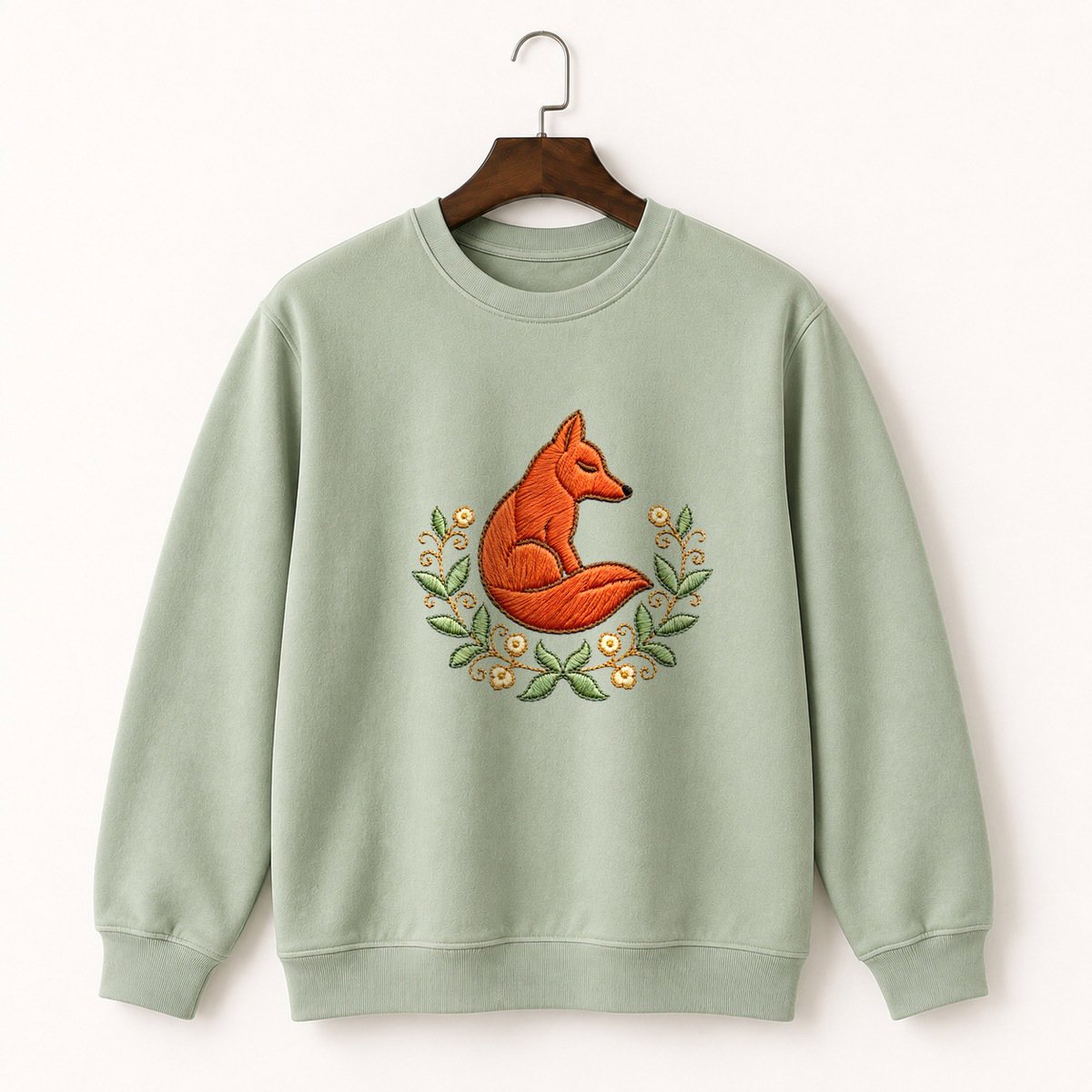 Red Fox Crewneck Sweatshirt 2