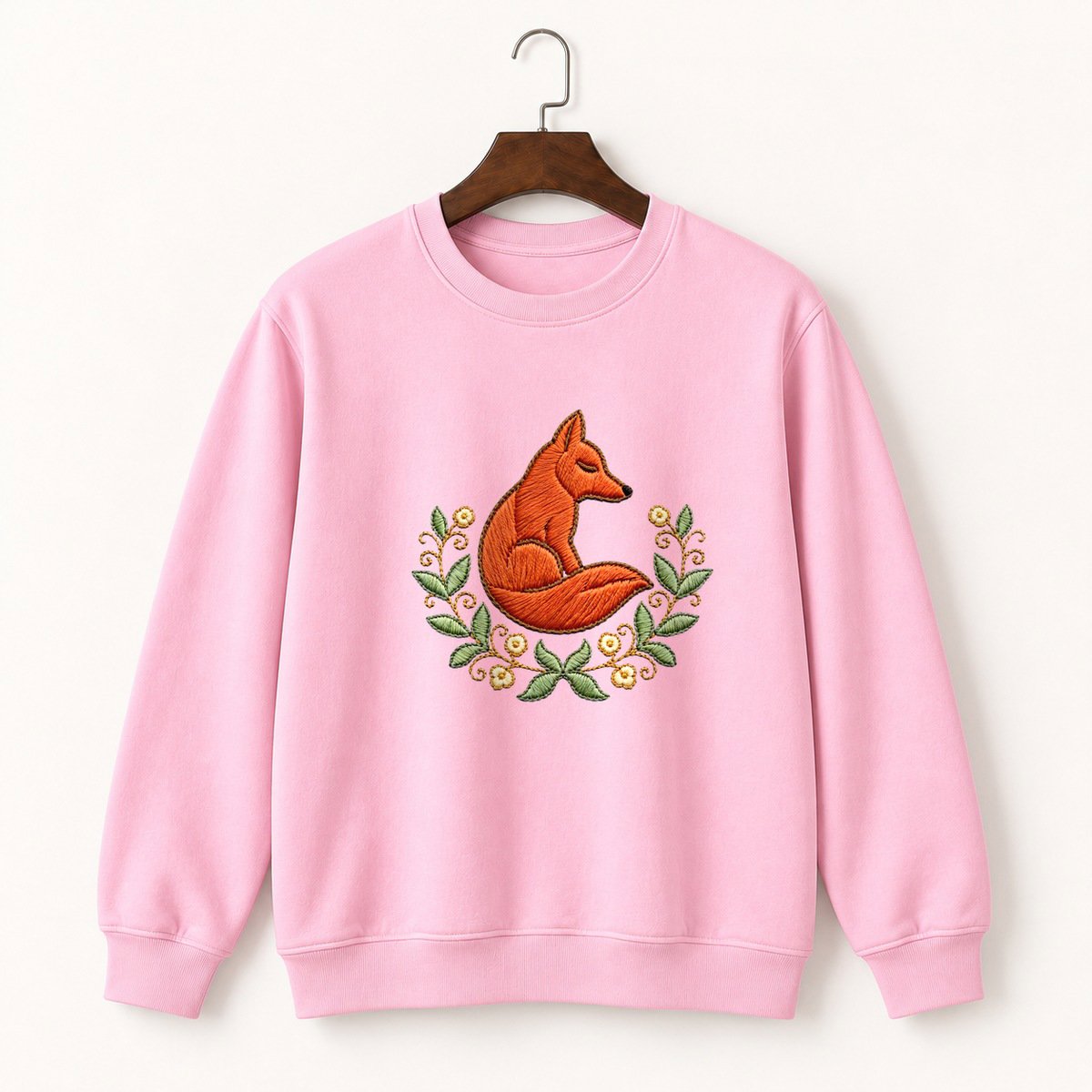 Red Fox Crewneck Sweatshirt 4