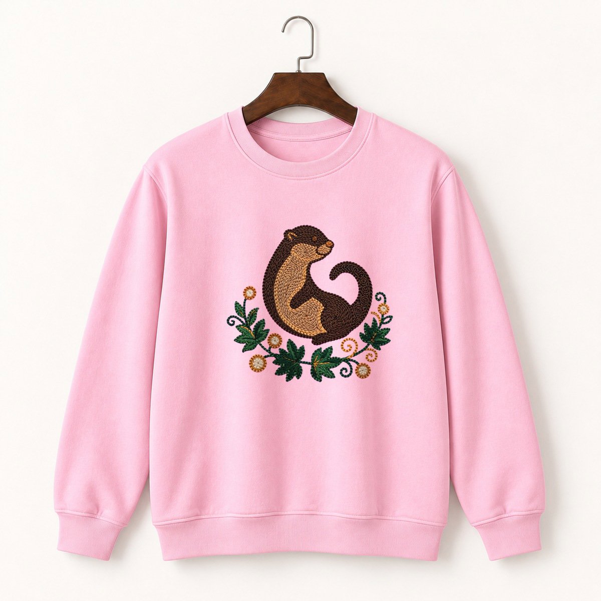 River Otter Crewneck Sweatshirt 4
