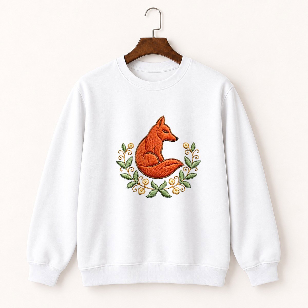 Red Fox Crewneck Sweatshirt 5