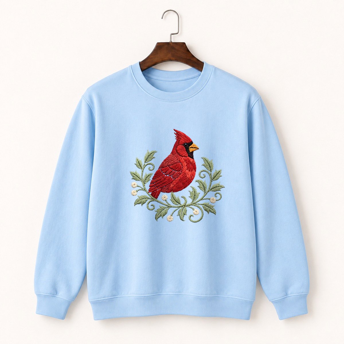 Northern Cardinal Crewneck Sweatshirt 1