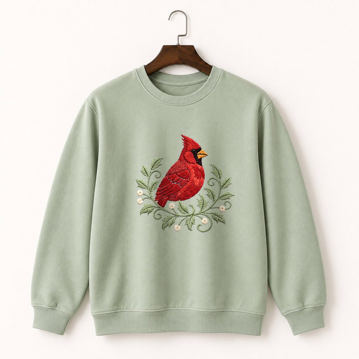 Northern Cardinal Crewneck Sweatshirt 2