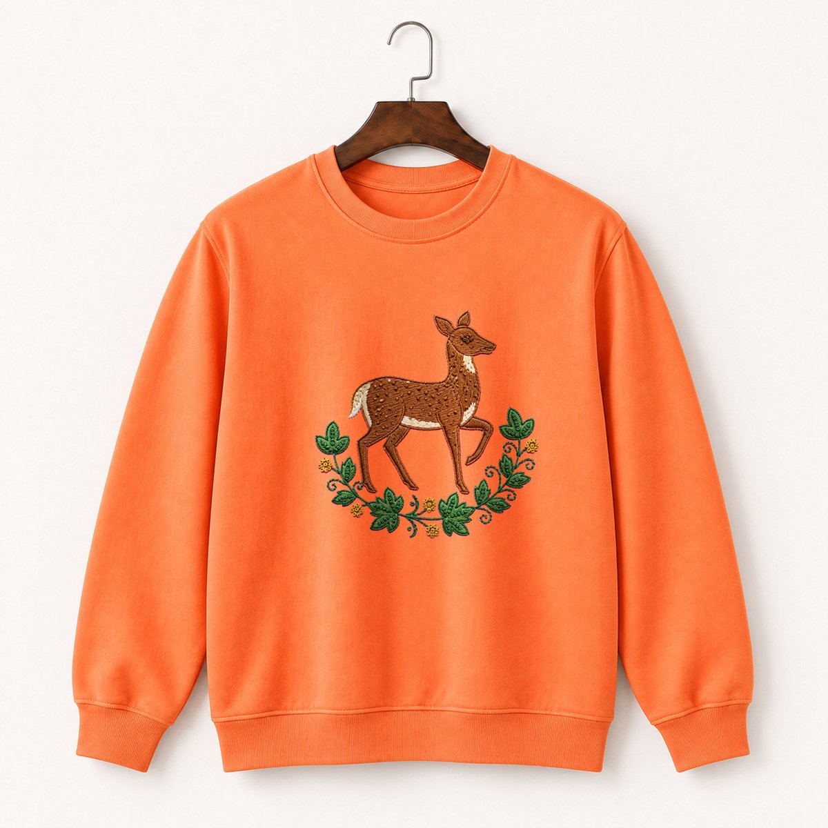 White-Tailed Deer Crewneck Sweatshirt 3