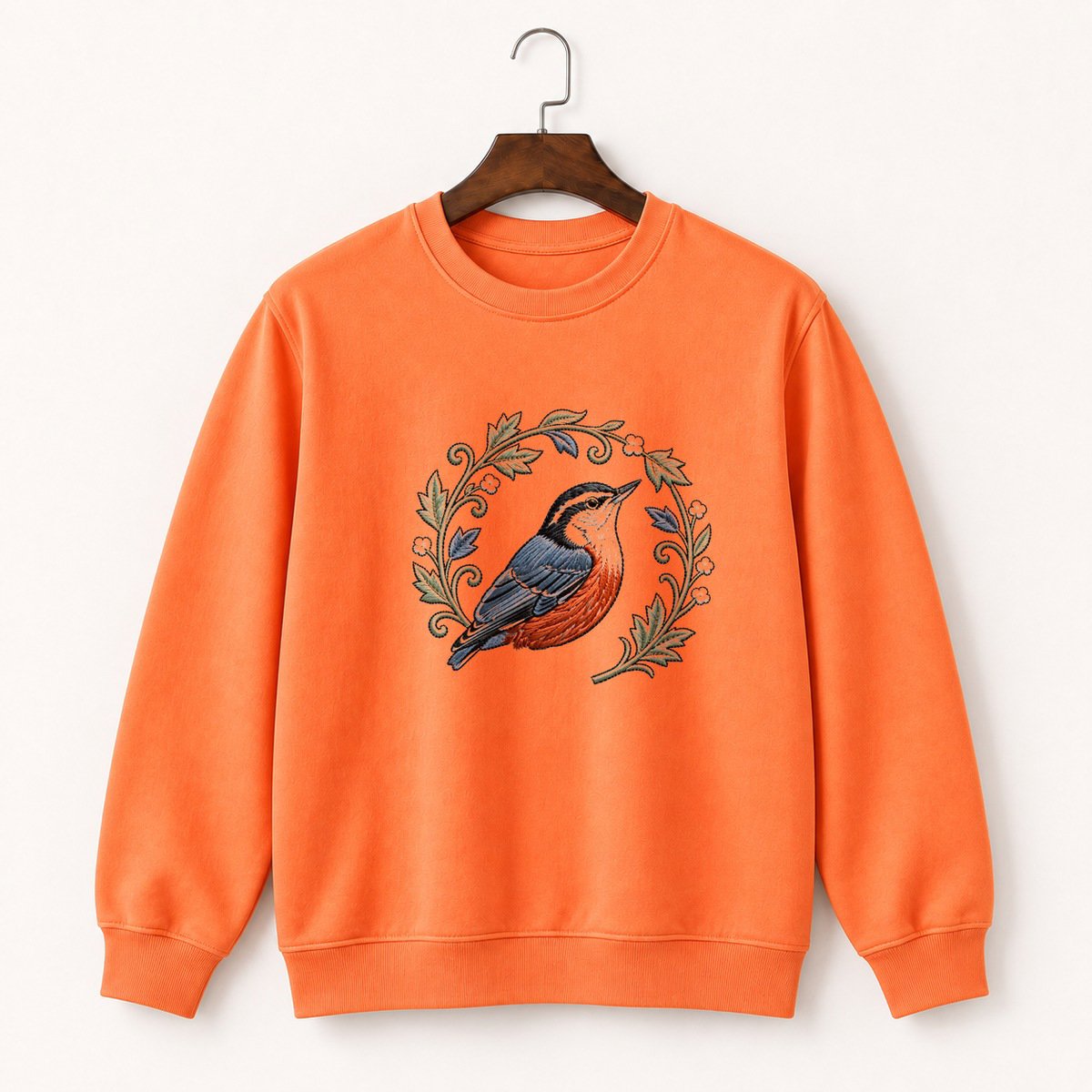 Red-Breasted Nuthatch Crewneck Sweatshirt 3