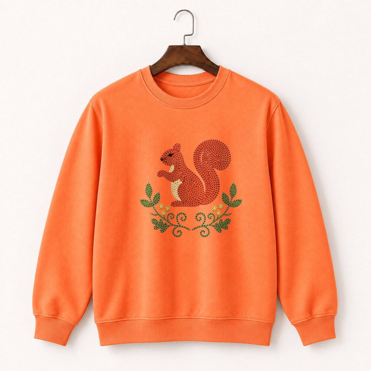 Red Squirrel Crewneck Sweatshirt 3