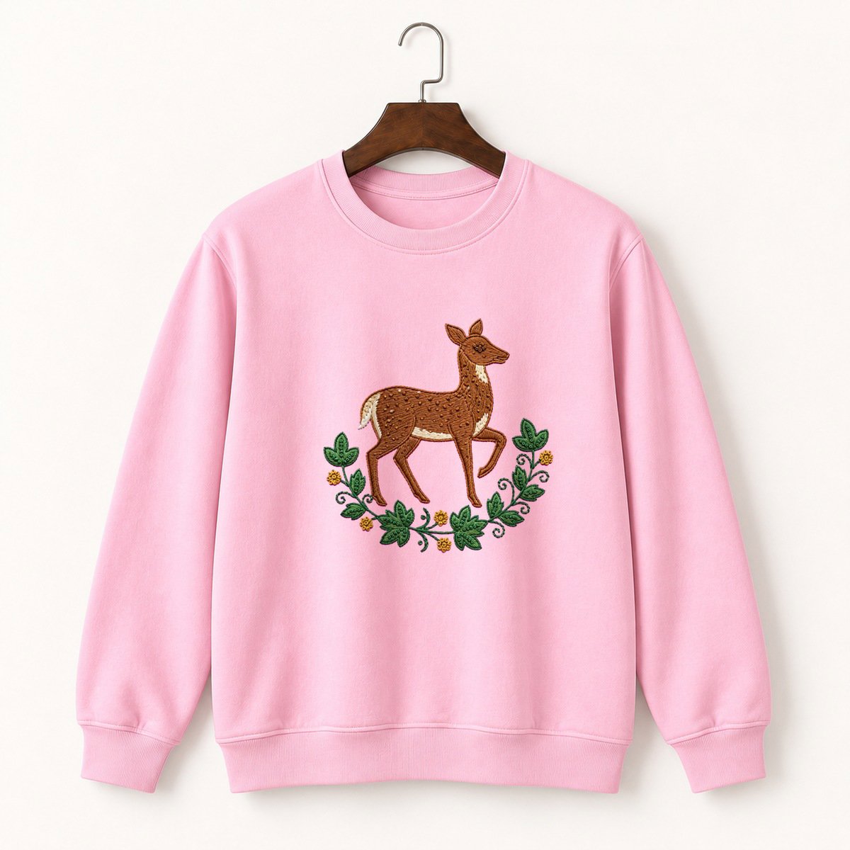 White-Tailed Deer Crewneck Sweatshirt 4