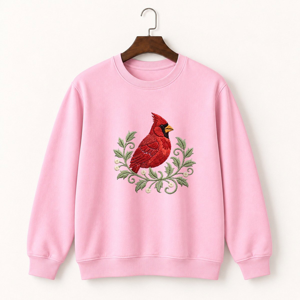 Northern Cardinal Crewneck Sweatshirt 4