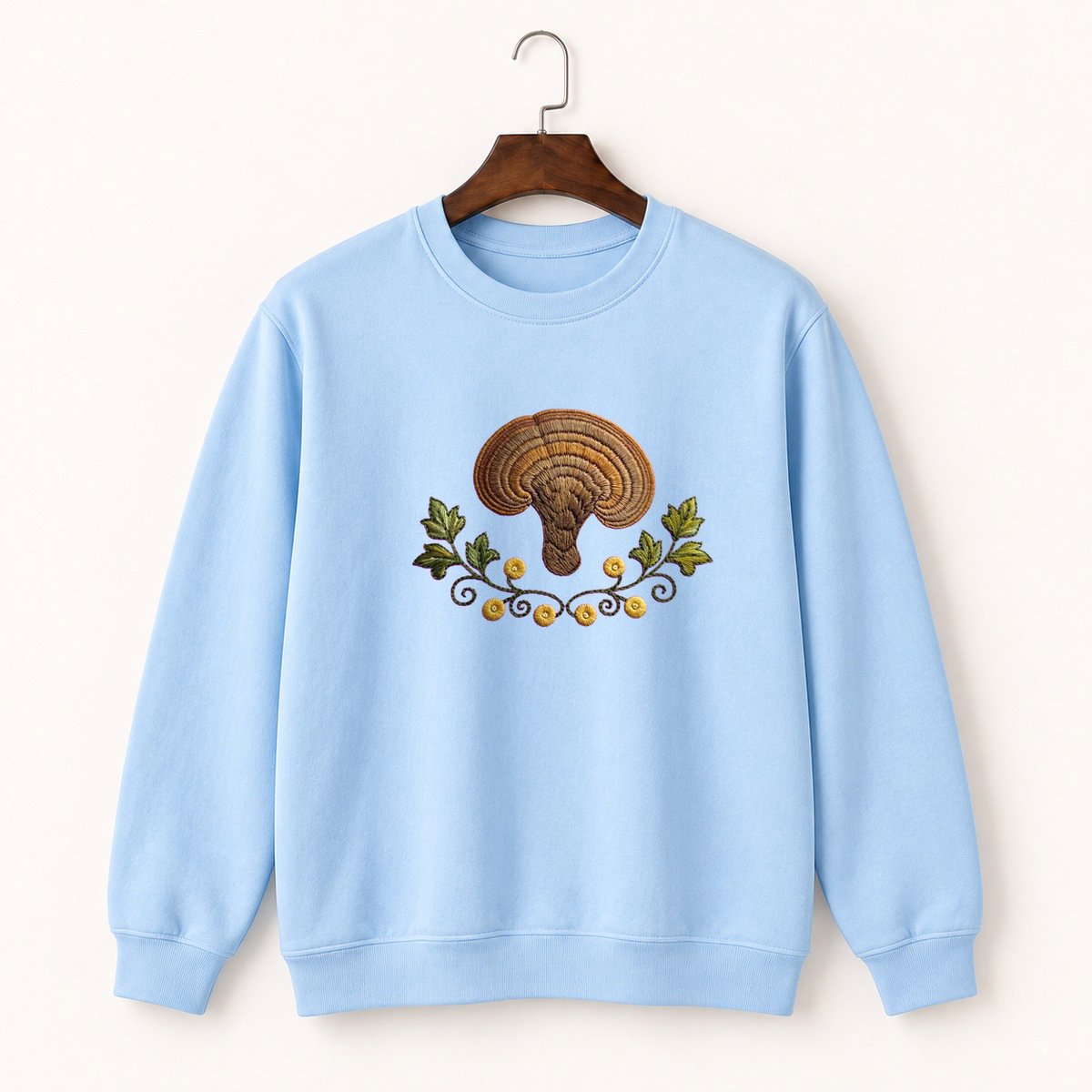 Reishi Mushroom Crewneck Sweatshirt 1