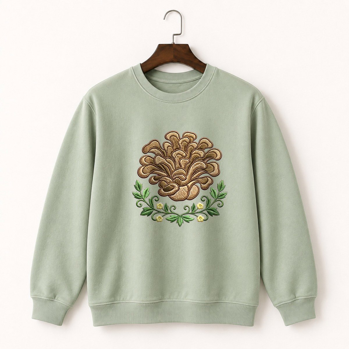 Maitake Mushroom Crewneck Sweatshirt 2