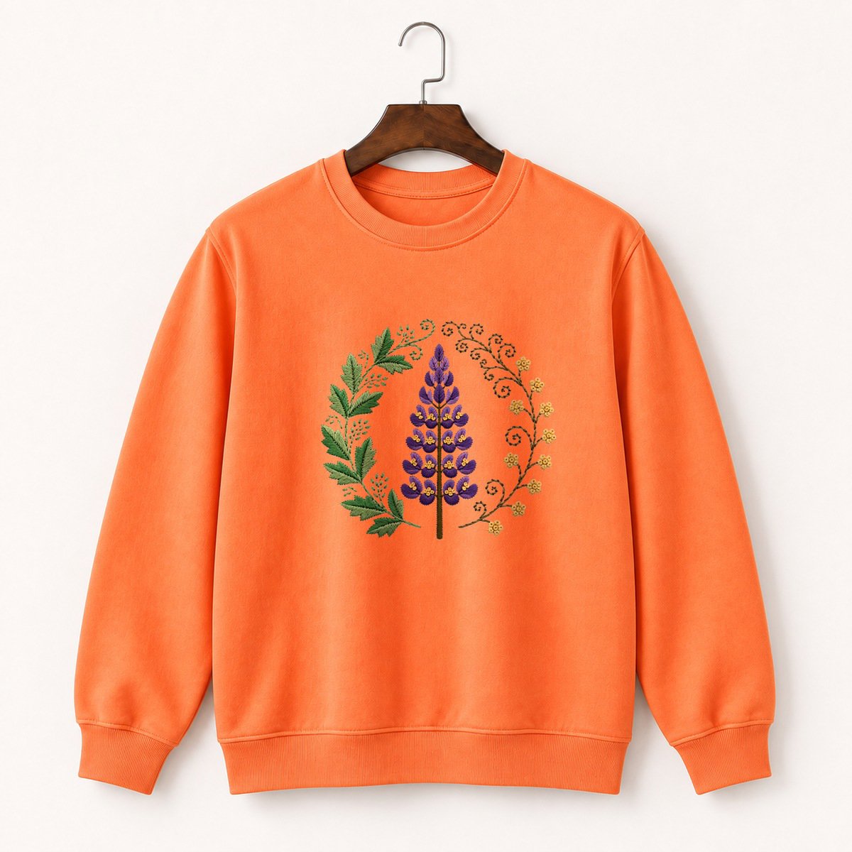Wild Lupine Crewneck Sweatshirt 3