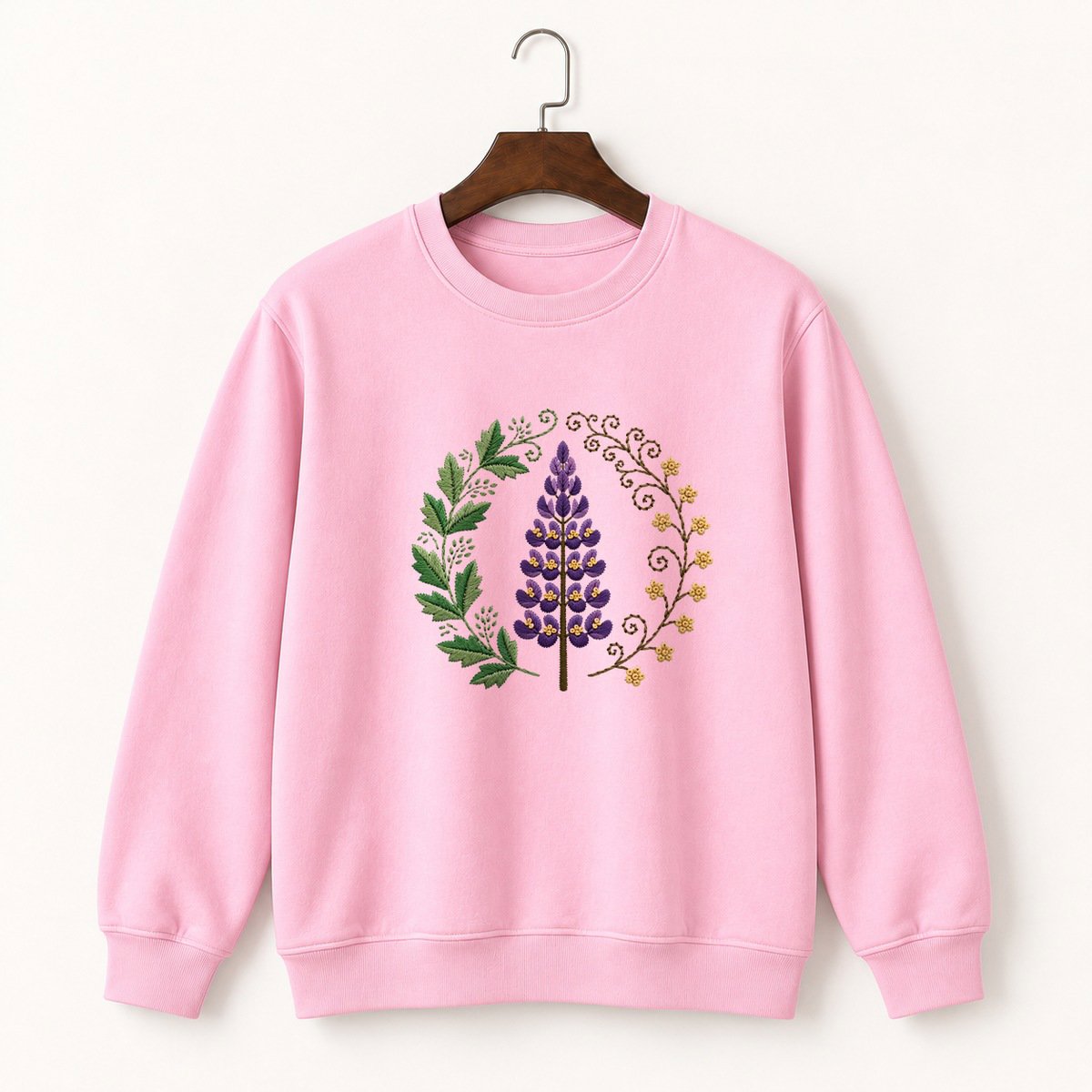Wild Lupine Crewneck Sweatshirt 4