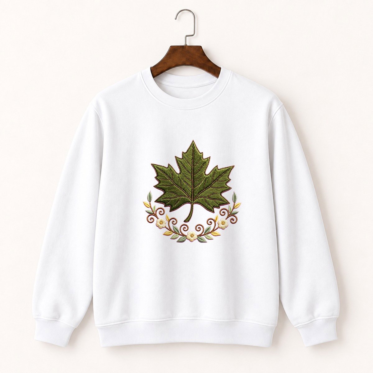 Sycamore Leaf Crewneck Sweatshirt 5