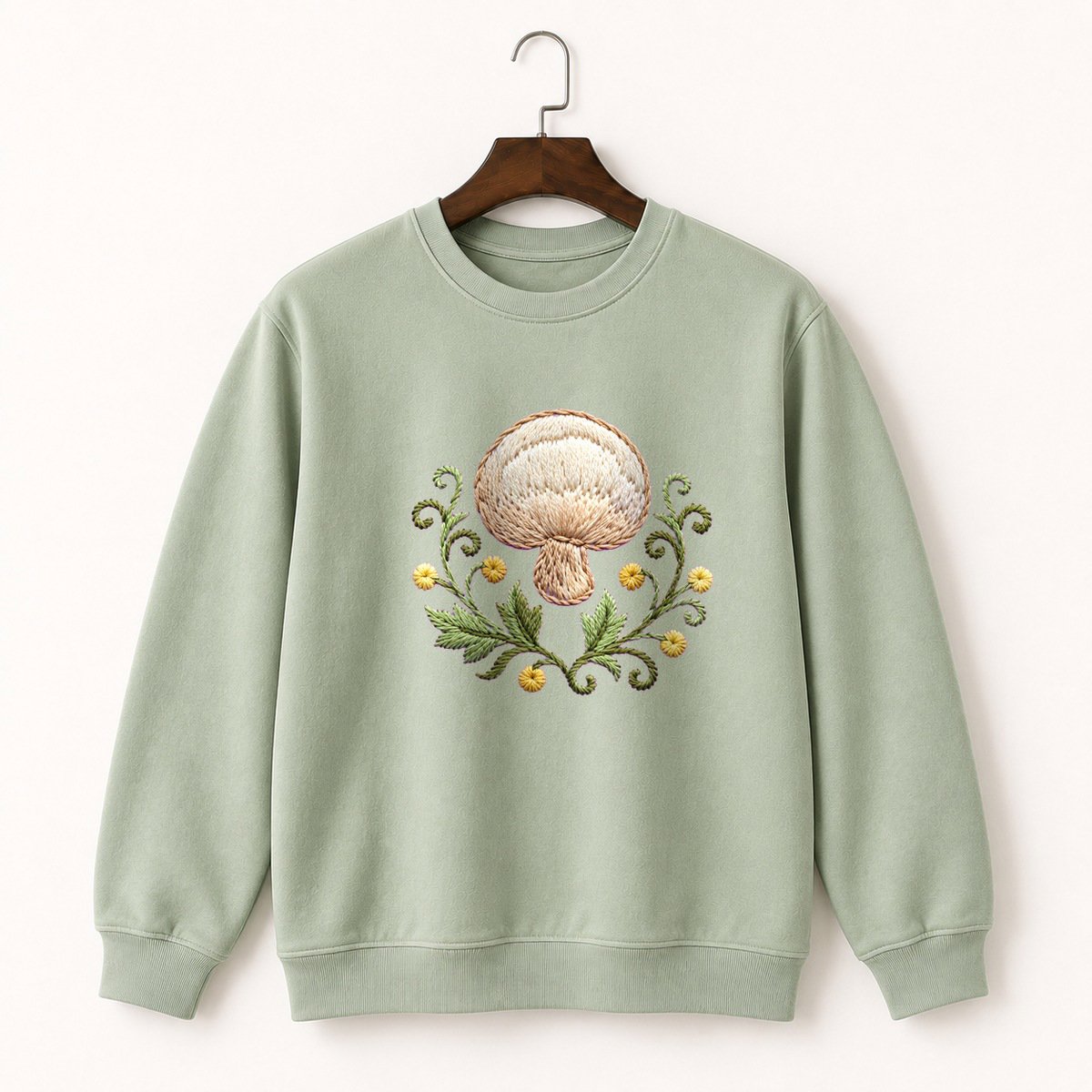 Puffball Mushroom Crewneck Sweatshirt 2