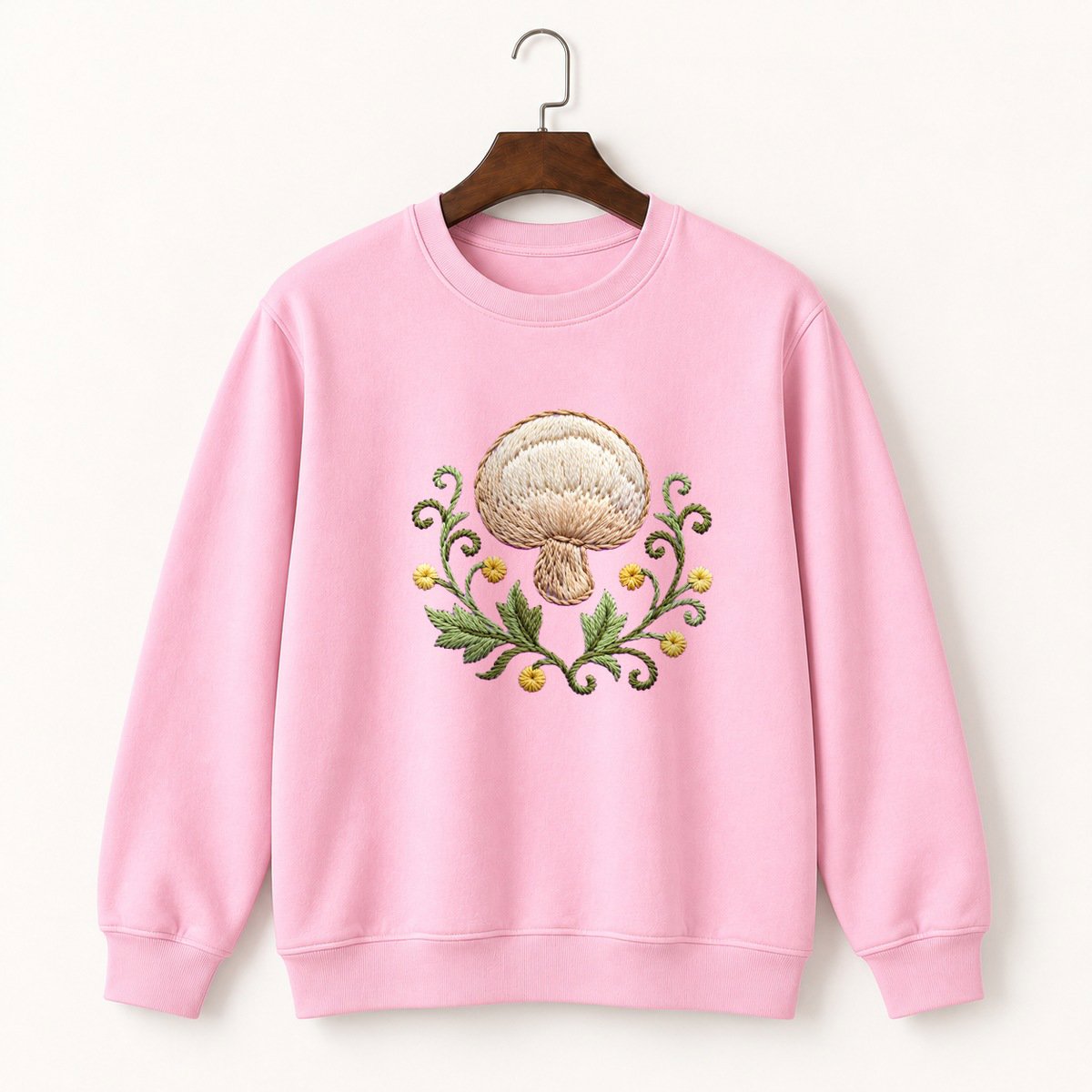 Puffball Mushroom Crewneck Sweatshirt 4