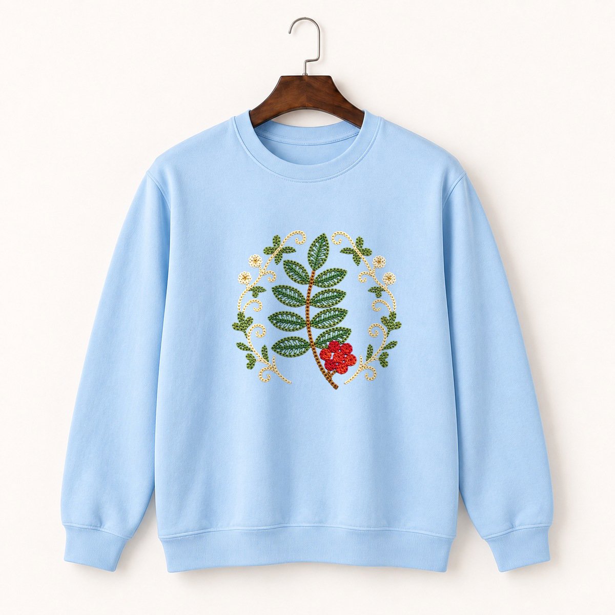 Mountain Ash Branch Crewneck Sweatshirt 1