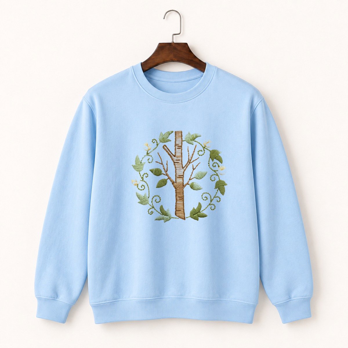 Birch Branch Crewneck Sweatshirt 1