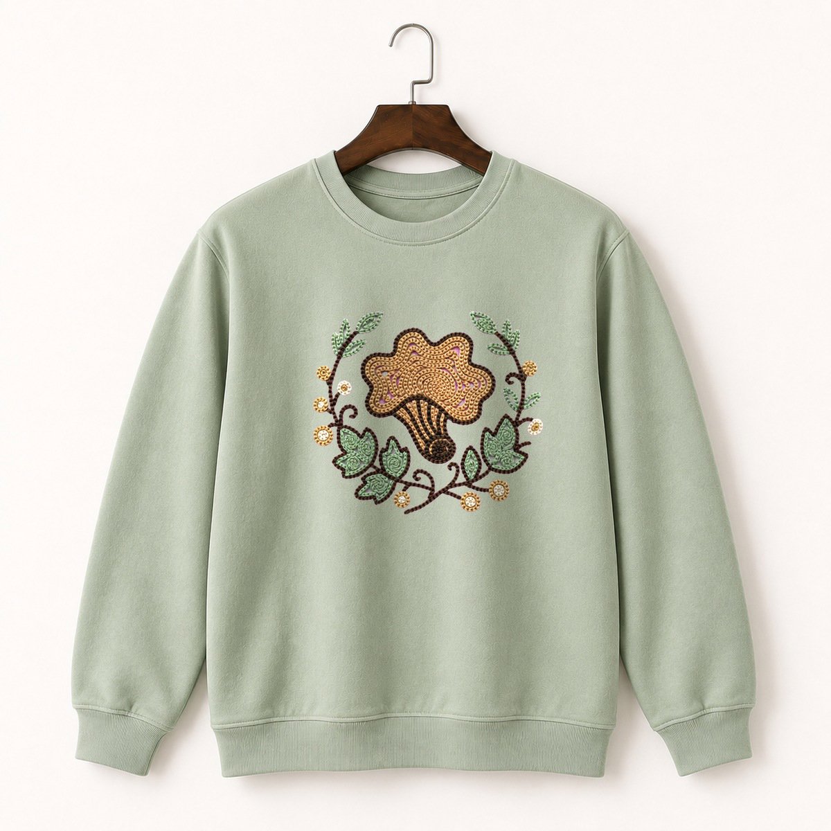 Wood Ear Mushroom Crewneck Sweatshirt 2