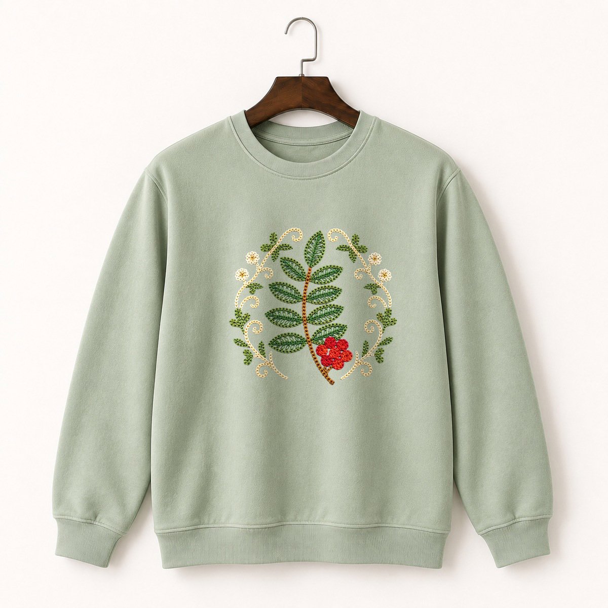 Mountain Ash Branch Crewneck Sweatshirt 2