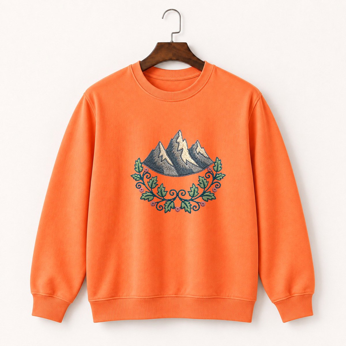Grand Teton Mountains Crewneck Sweatshirt 3
