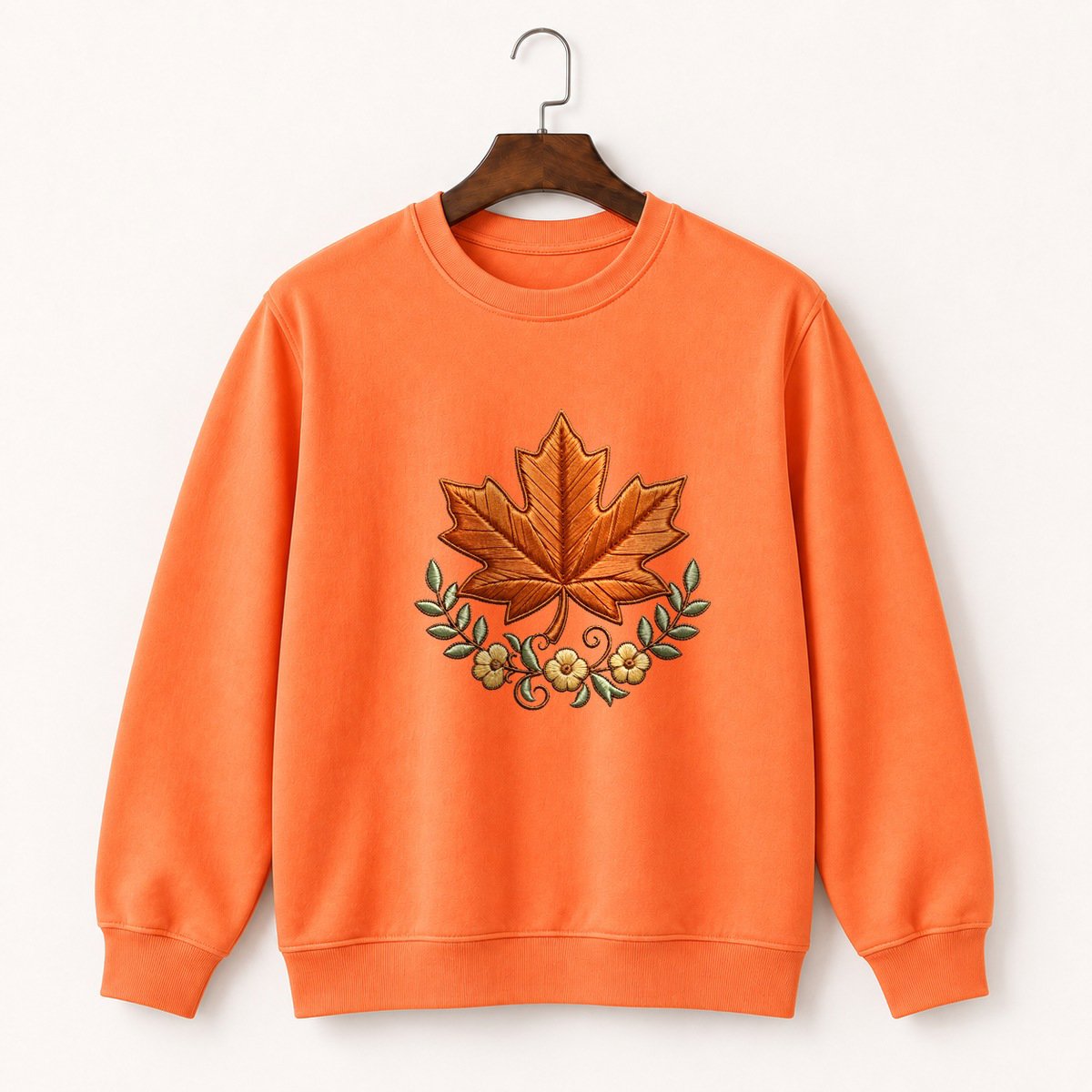 Maple Leaf Crewneck Sweatshirt 3