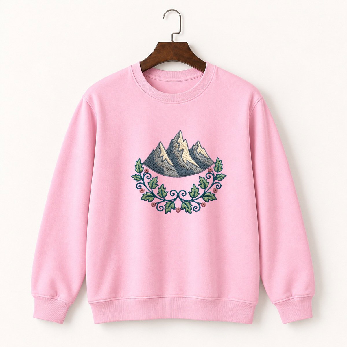 Grand Teton Mountains Crewneck Sweatshirt 4