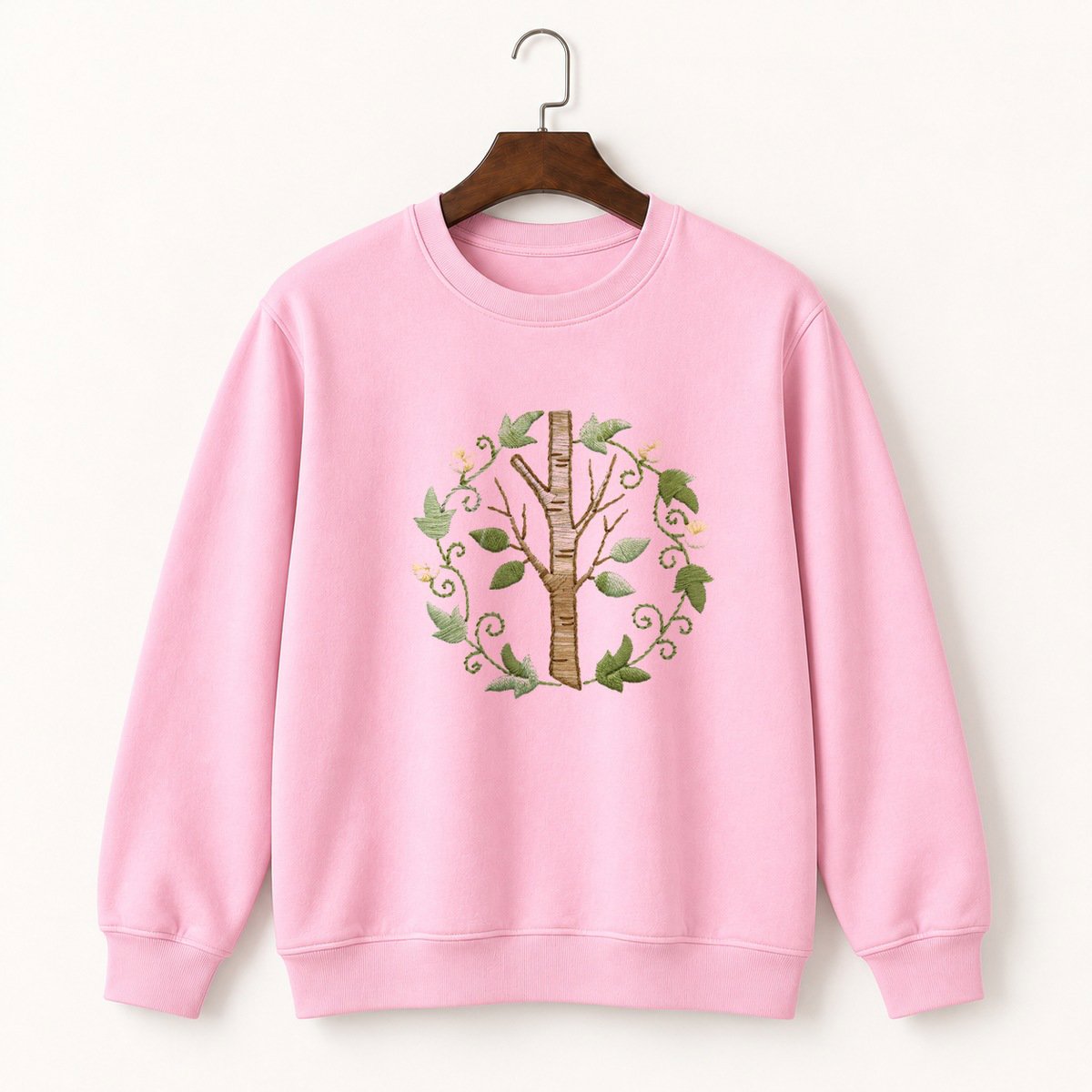 Birch Branch Crewneck Sweatshirt 4